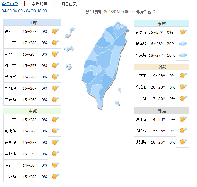 好天气到周五！南部高温可达32度 | 文章内置图片