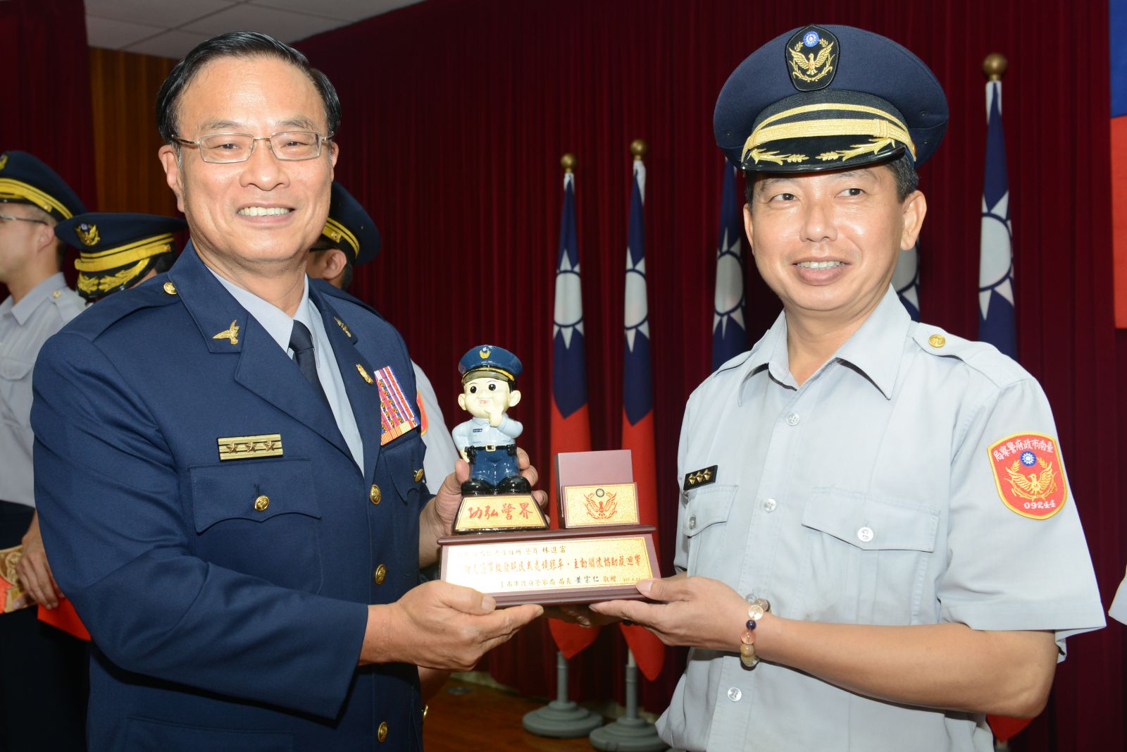 還好有你們！台南多位員警獲好人好事表揚 | 文章內置圖片