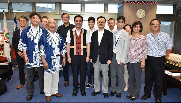 日本北海道愛努協會加藤忠理事長首次拜會原民會 | 文章內置圖片