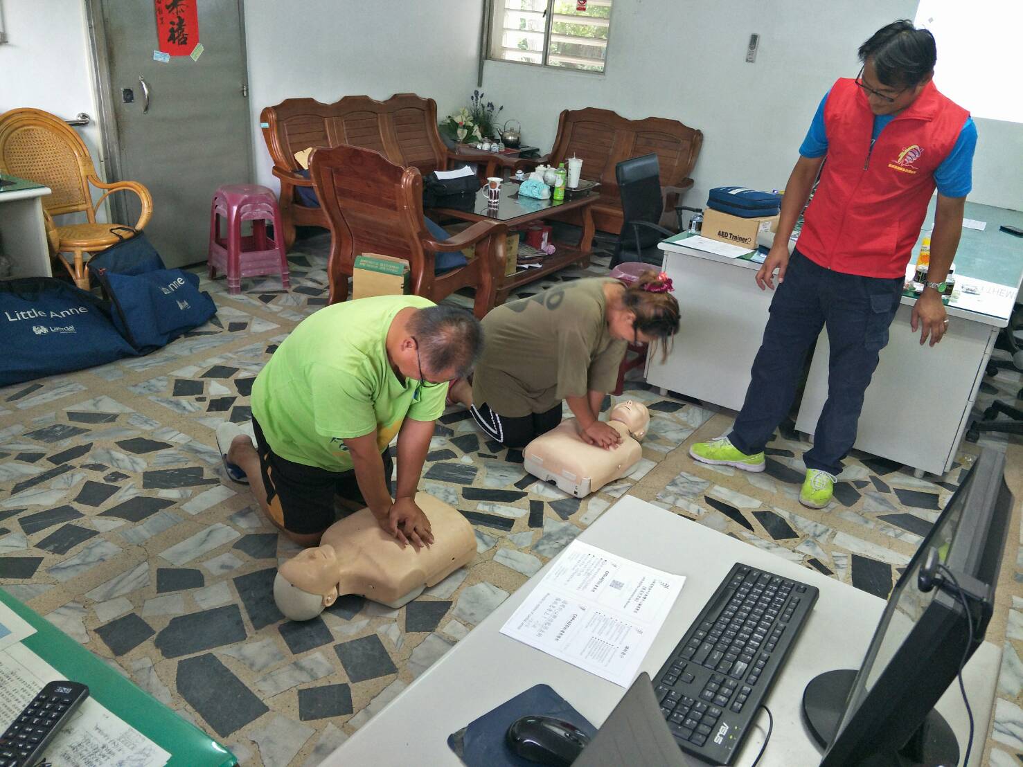 警民共同學習CPR、AED，以備不時之需  | 文章內置圖片