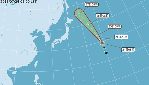 悟空形成！气象局：12号「云雀」最快今生成