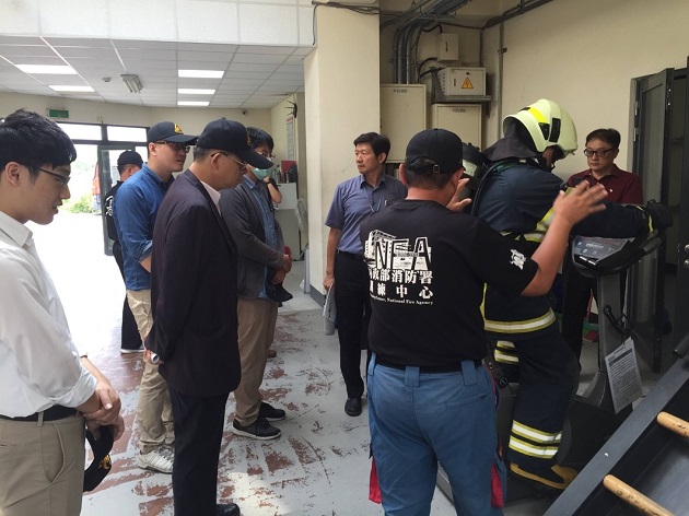 立法委員吳焜裕訪視消防署訓練中心 | 文章內置圖片