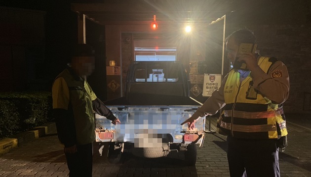 台东参选人竞选车辆遭窃 百里外天祥警寻获