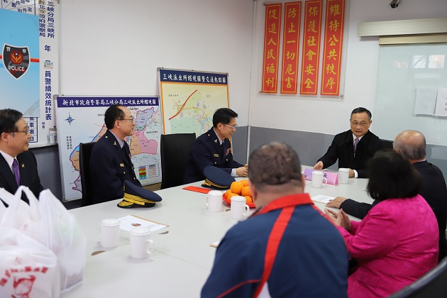 警政署署長春節前夕慰問基層及協勤民力，鼓舞執勤員警士氣 | 文章內置圖片