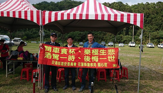 全國青年盃射箭比賽，玉警安全維護及強力宣導嚴禁酒後駕車