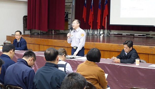 安居緝毒斬首成果豐 林口警治安會報齊分享