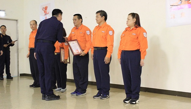 新店守望相助隊訓練 警民協力護治安