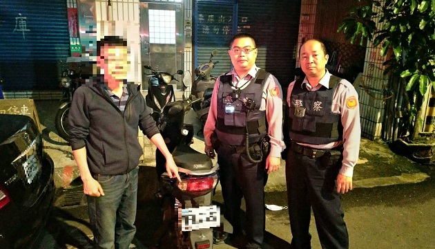 糊塗男撞球後找不到車 熱心警助尋回