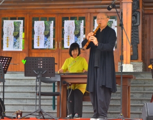 琴簫與天籟和聲 「峽谷天籟 琴簫音樂會」太魯閣布洛灣臺地餘音迴繞 | 文章內置圖片