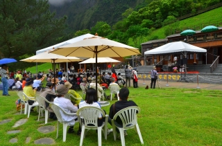 琴簫與天籟和聲 「峽谷天籟 琴簫音樂會」太魯閣布洛灣臺地餘音迴繞 | 文章內置圖片