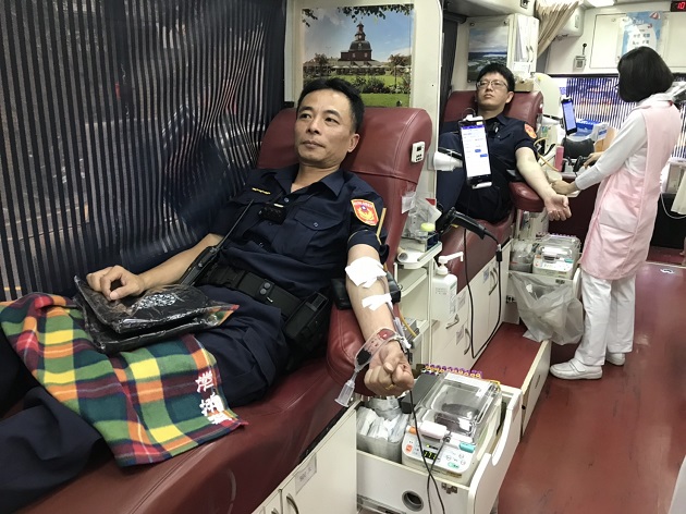 慶祝第41屆警察節 永和警辦愛心捐血活動 | 文章內置圖片