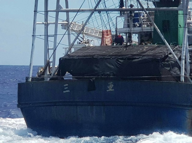 雷達偵測大陸漁船越界，海巡強力驅離保護領海 | 文章內置圖片