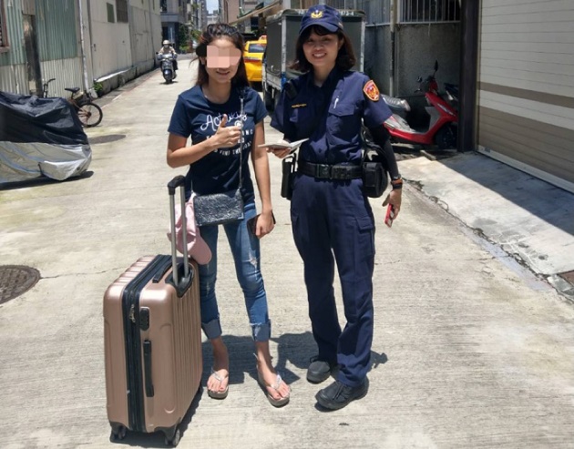 泰籍女子高捷初體驗，暖警國民外交送返鄉 | 文章內置圖片