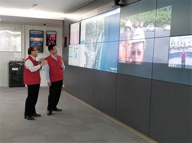 因应丹娜丝颱风来袭，交通部林部长佳龙视导公路总局防灾整备情形 | 文章内置图片