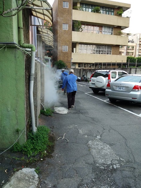 防治登革熱大作戰 永和分局環境消毒急先鋒 | 文章內置圖片