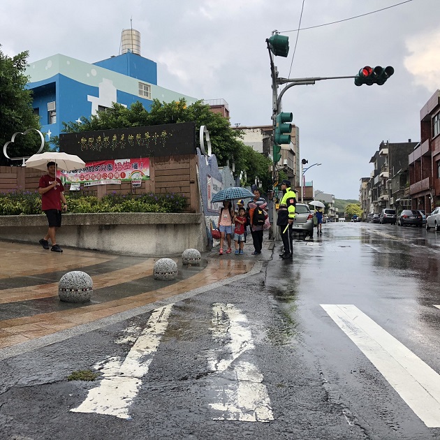 開學囉！金山警護童上學去 加強校園安全巡邏與守望 | 文章內置圖片