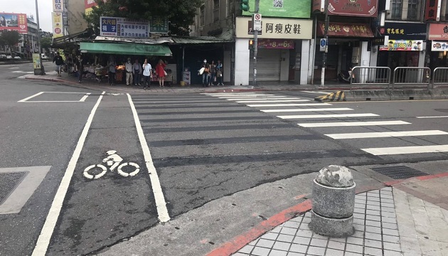 萬華分局改善「西園路與和平西路口」交通工程設施 提升人、車交通安全