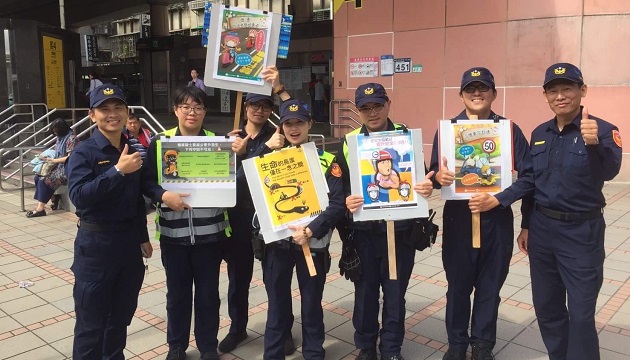 美食外送人員交通事故頻傳 南港警分局提醒業者重視用路安全