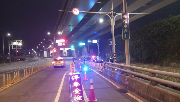 海山警鐵腕掃蕩，擴大自辦路檢暨防制危險駕車勤務