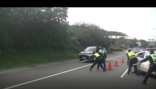 淡水警防搶演練 360度環景蒐證無死角歹徒GG無所遁形