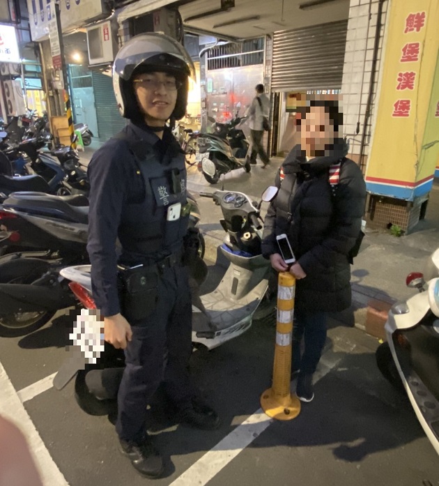 遺忘愛車停放處 警方協助民眾尋回愛車 | 文章內置圖片