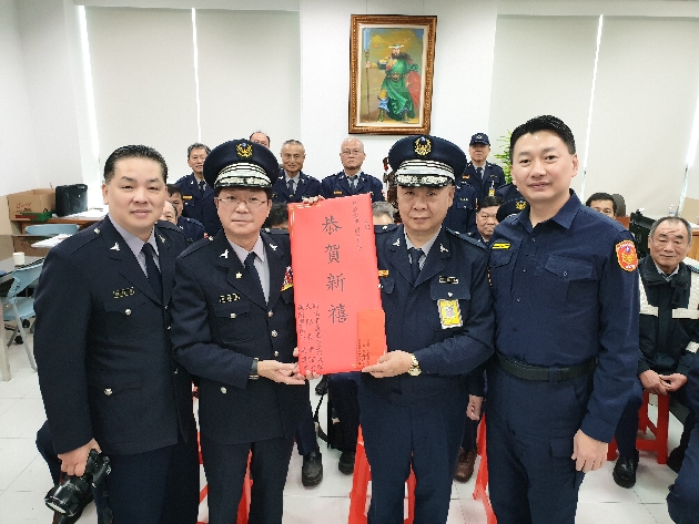 春節前夕民防義警大會師 結合新店警共同維護轄區治安