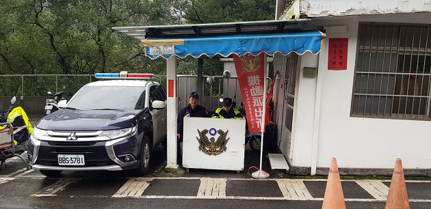 走春拜年! 承天禪寺新春法會 土城警設機動派出所管制交通順暢 | 文章內置圖片