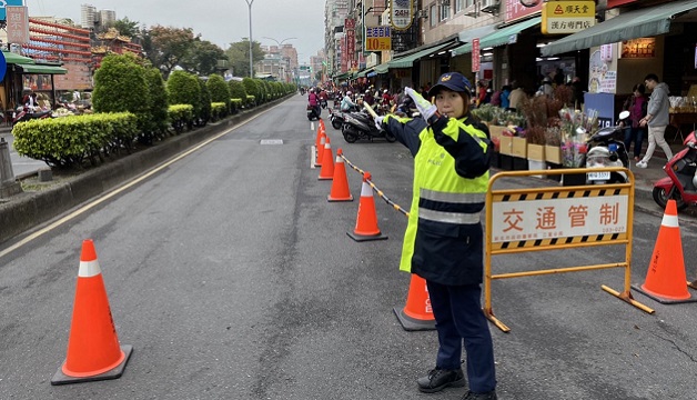 年貨大街封街活動 三重分局進行週邊交通管制 | 文章內置圖片