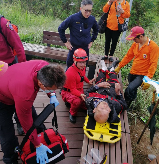 老天保佑！九旬翁失聯三日 警民合作於山區樹叢尋獲 | 文章內置圖片