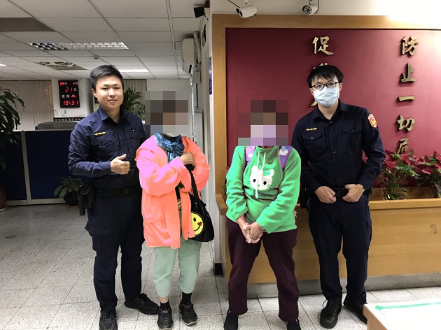 女携家当离家探远亲迷途 三重警与里长携手助返家 | 文章内置图片