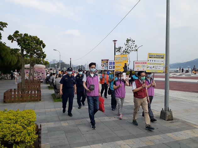 51連續假期因應淡水老街商圈人潮聚集 淡水警配合執行人、車分流措施 | 文章內置圖片