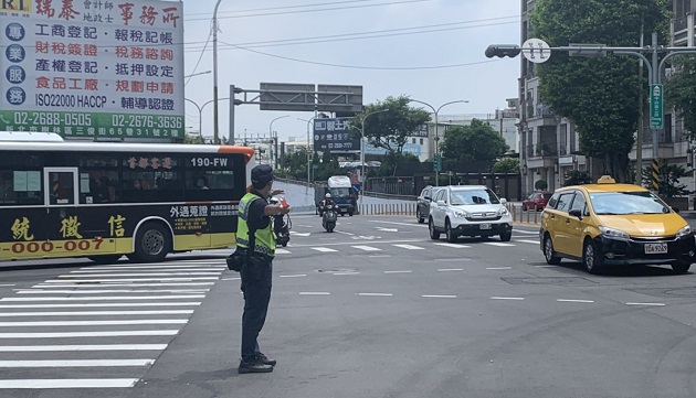 萬安演習下午警報響起 樹林分局整裝登場