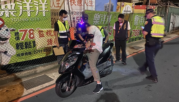 炸耳改裝噪音車擾人清夢! 新莊警偕環保局聯合稽查2小時取締24件