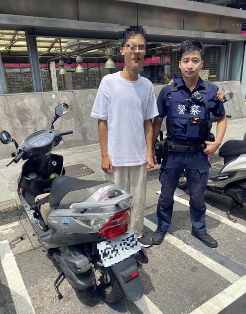 迷糊少年忘記愛車停放處 熱血警協尋愛車 | 文章內置圖片