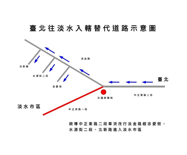 前總統李登輝追思告別禮拜   9月18、19日淡水部分路段將實施交通管制 | 文章內置圖片