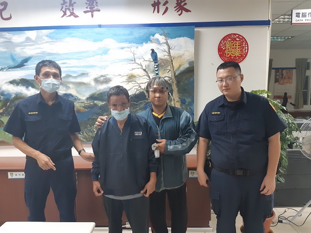 男子午夜山區迷走 竹子湖警巡邏發現助團圓 | 文章內置圖片