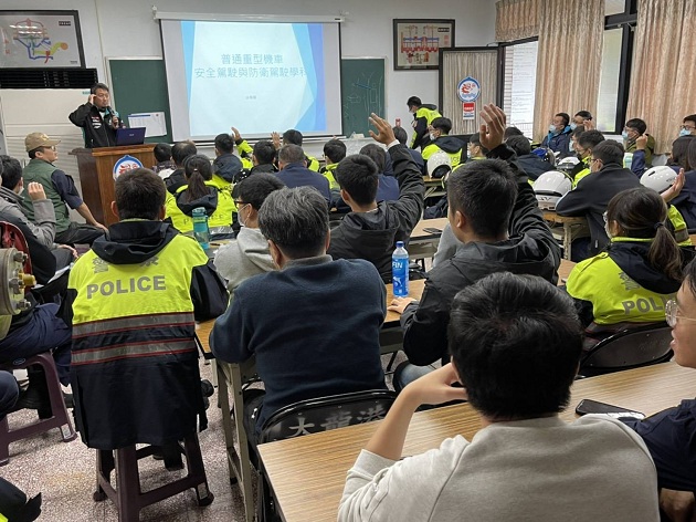 警辦安全駕駛訓練 強化防禦駕駛觀念 | 文章內置圖片