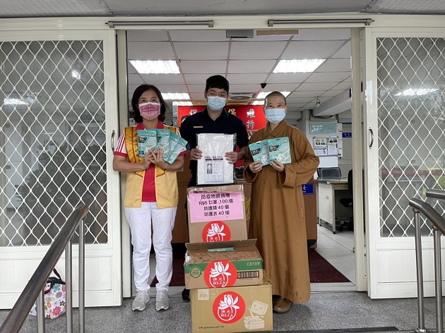 防疫及時雨 普門寺與警同抗疫 | 文章內置圖片