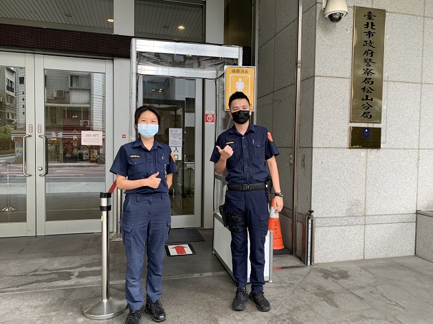 松山警驻地防疫再升级 警友会暖助派出所装设灭菌门 | 文章内置图片