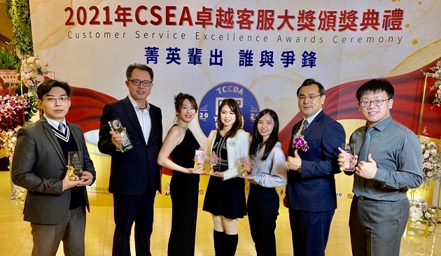 台灣之星連續五年獲CSEA卓越客服大獎 勇奪「最佳客服伴銷團隊」 