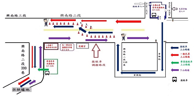 烘炉地沿线实施交通管制措施 中和警唿吁配合警方指挥