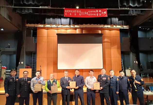 淡水民防義警聯合常年訓練、新北警局長「阿仁哥」親臨現場博感情 | 文章內置圖片