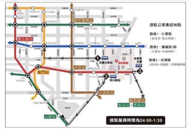 臺北最High新年城-2023跨年晚會 大安分局彈性擴大管制 | 文章內置圖片