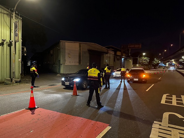 板橋警統計1月份取締酒駕件數 高達8成7全部移送法辦