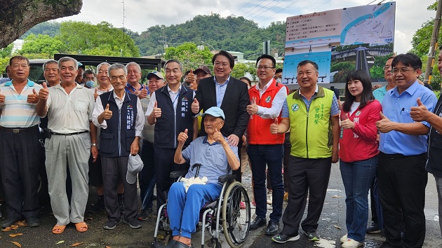 視察臺中「環太東路」橋梁新建與「正大橋」改建工程  林右昌：中央補助近3億元，助地方闢建重要橋梁