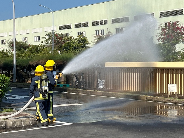 行政院災害防救辦公室視導科技產業園區 複合式災害自主演練 | 文章內置圖片