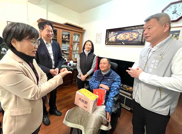 歲末寒冬持續送暖 劉世芳溫馨關懷受傷退役弟兄 | 文章內置圖片
