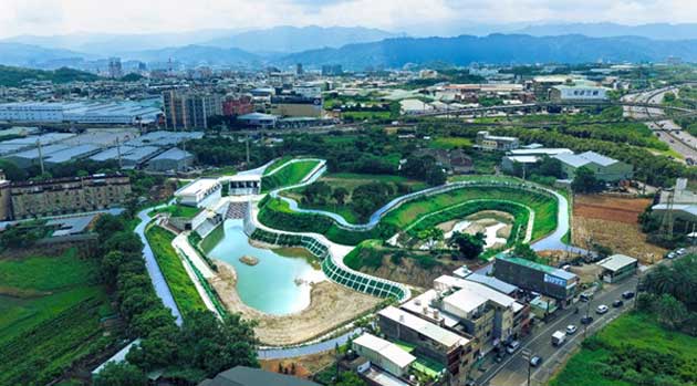 中央挹注桃園5.11億元治水 八德區大仁滯洪池今啟用 守護龜山產業園區6千億產值 保障3.5萬居民安全 | 文章內置圖片
