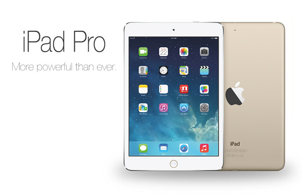 蘋果將於2015上半發佈iPad Pro