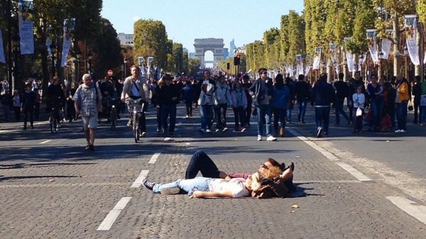 巴黎無車日 民:天空第一次這麼藍 | 文章內置圖片